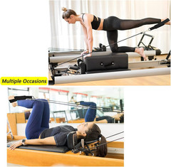 2 PCS Pilates Reformer Pull Rope Parts, Pilates Reformer Ropes Replacement Strap