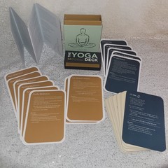 The Yoga Deck: 50 Poses & Meditations for Body, Mind, & Spirit New Olivia Miller