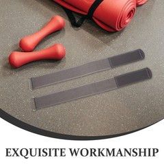 2Pcs Durable Nylon Adjustable Foot Straps for Rowing Machine Home Gym Use