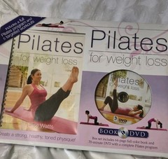 Pilates For Weight Loss 64 Pg Book & 70 Min DVD, Elise Watts – NEW In Box