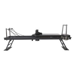 Foldable Pilates Reformer Workout Machine Cardio Fitness Full Body Yoga Reformer