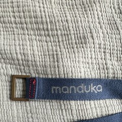 Manduka Yoga Strap Blue & Gray