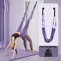 Adjustable Aerial Yoga Hammock Set wing Stretch Strap Dance Fitness Yoga Trainin