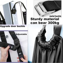 Leg Stretcher Strap Backbend Training Belt W/ Door Anchor Flexibility Trainer