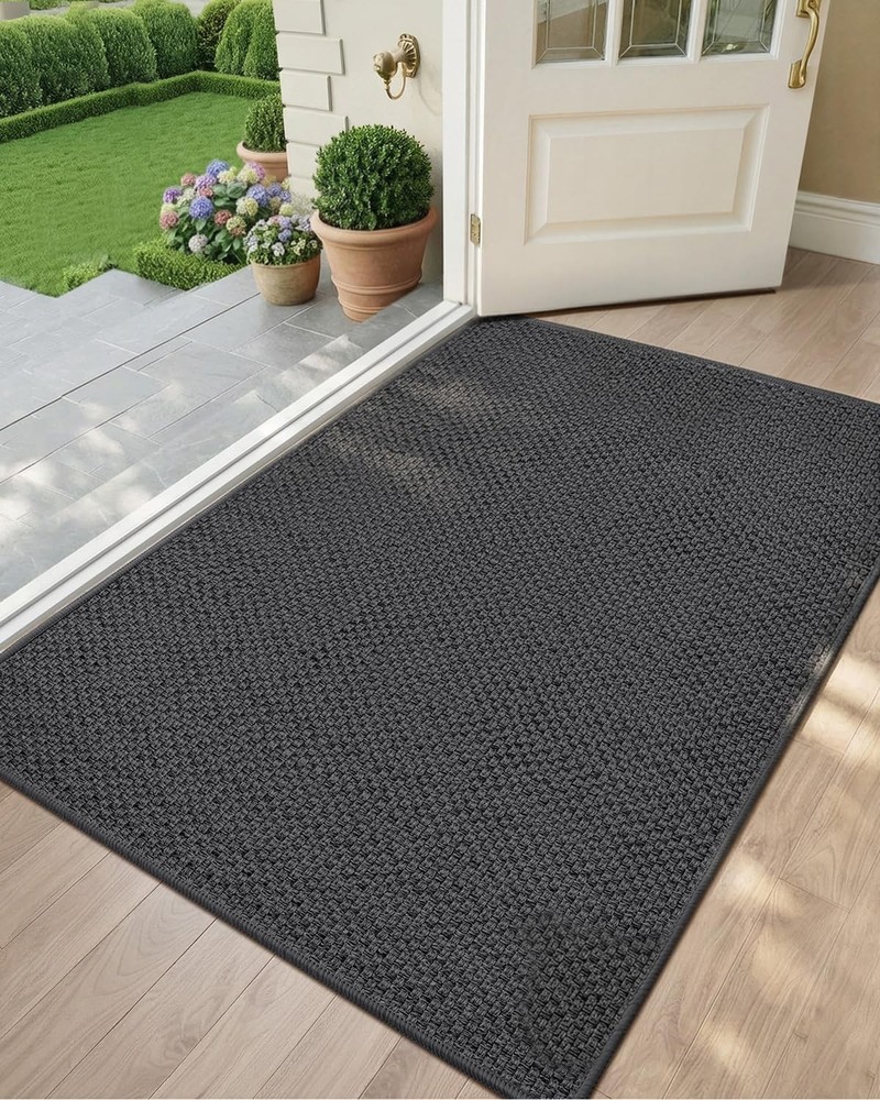Large Dirt Trapping Mat Indoor 122x183cm, Doormat Indoor, Non Slip Doormat, …