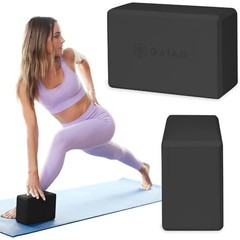 Yoga Block Supportive Latex-Free EVA Foam with Soft Non-Slip Surface and Beveled