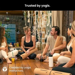 Luxury Cork Yoga Mat – Non Slip, Extra Thick Grip. Thicker, Longer, and Wider…