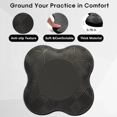2 Pack Yoga Knee Pads Mat Set – Extra Thick Foam Kneeling Pad Cushion for Knees,