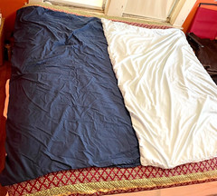 4 Covers fr Yoga Matt 72X46″ Cot Hide-a-Bed Sheets Sleeping Bags Laundry Storage