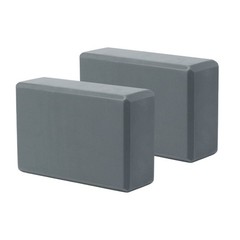 2Pcs Soft Foam Yoga Block Balance Training Brick Workout Auxiliary Tool