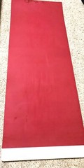 Yogifi gen 2 yoga mat red colour yoga matt for yoga posture guided yoga classes 