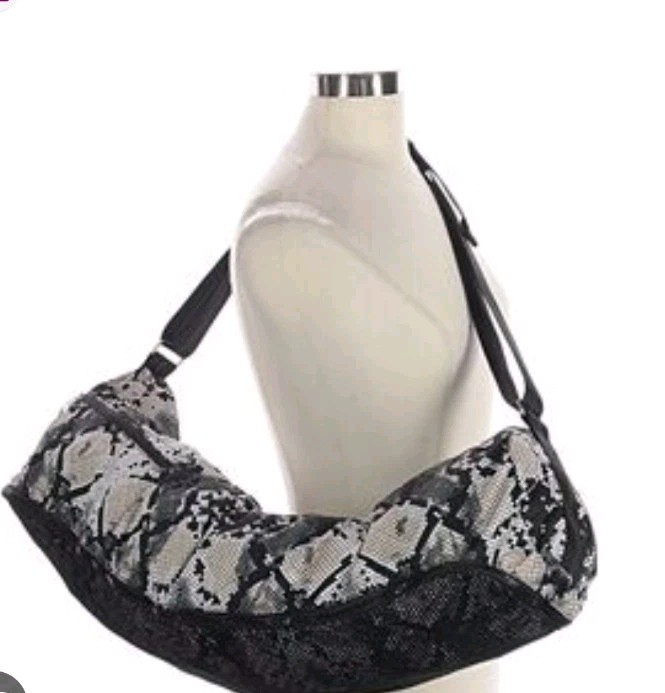 Lululemon The Yoga Bag O/S KRAA Kara Blossom – Black & Creme, Multi-Pocket, Rare