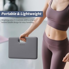 Foldable Yoga Knee Pads Cushion Mat Man Woman Kids Non-Slip Support Exercise