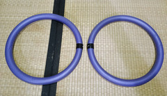 Lot Of 2 GAIAM Pilates Lower Body Toning Rings 13.5”, excellent condition.