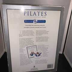 Pilates the authentic way book and DVD in box