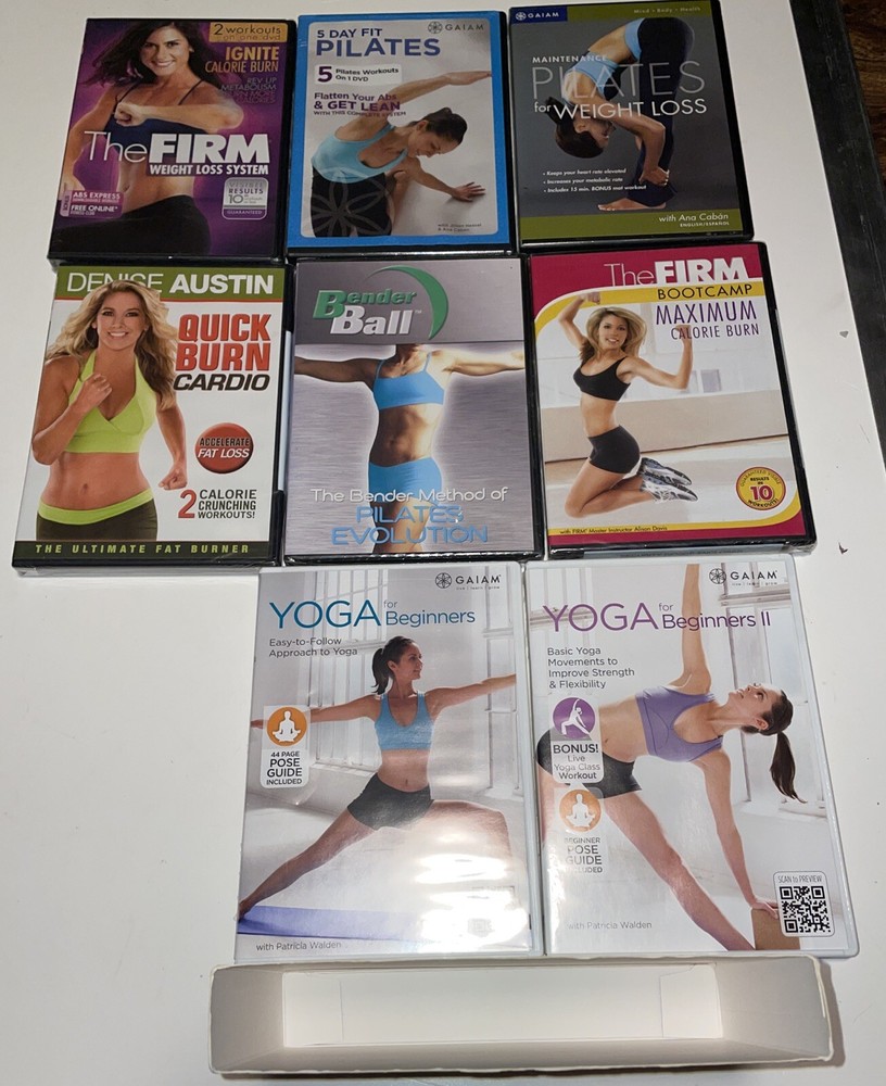 The Ultimate Beginner Yoga Kit(Gaiaim Yoga DVDx5,Nike Yoga Brick,Bonus DVDx3)