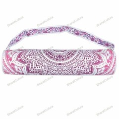Indian Handmade Yoga Bag Gym Mat Bag Carrier Bags Shoulder Strap