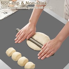 23.6″x15.7″(60cmx40cm) Large Silicone Mat for Kitchen Counter, Non-Slip Heat …