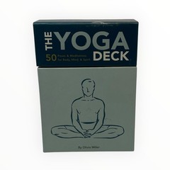 🍉 The Yoga Deck : 50 Poses and Meditations for Body Mind & Spirit by Miller EUC