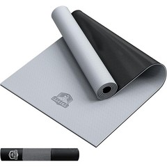 Extra Large Non Slip Yoga Mat Thick Durable PVC Exercise Mat W/ Carry Bag New