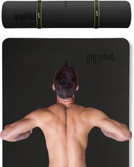 Gogokiwi Extra Wide Yoga Mat for Men Women (72″L X 36″W) Non Slip Fitness & Exer