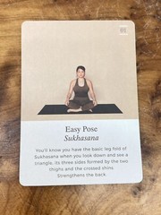 Yoga Deck 52 Yoga Poses Cards For Beginners Luckies Calm Club Relaxation