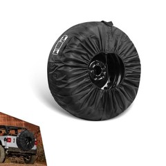 1 PC Spare Tire Covers, 210D Oxford Cloth Sun Protection debris Proof Storage