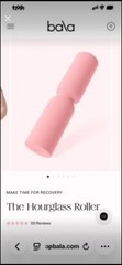 Bala Blush Hourglass Foam Roller