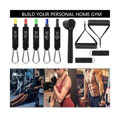 Resistance Bands Set, Exercise Bands, Work Out Bands with Handl… FAST USA SHIP