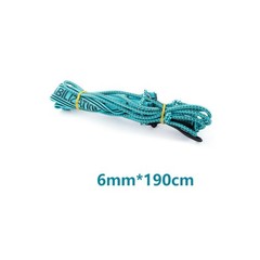 Braided Elastic Cord Band Coiled Loop Handle Tension Band Stitched Stitched