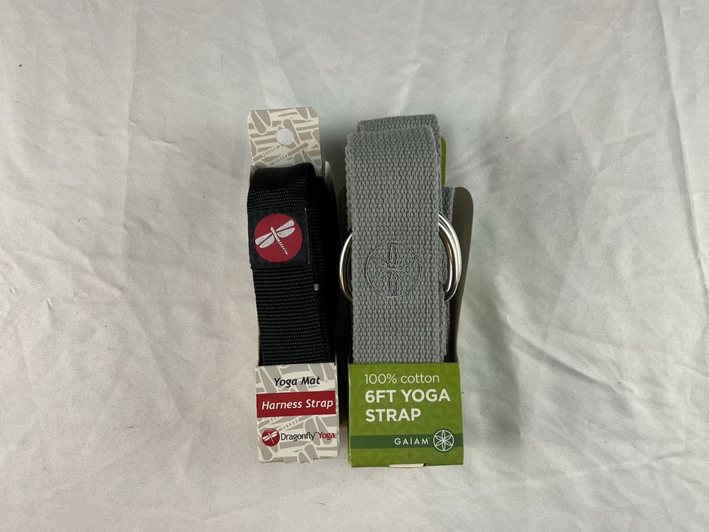 6’ Yoga Exercise Workout Strap & Yoga Mat Harness Strap Lot