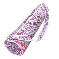 Indian Handmade Yoga Bag Gym Mat Bag Carrier Bags Shoulder Strap