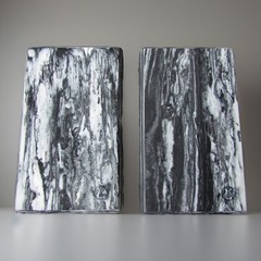 Lululemon Inner Flow Yoga Block Marble Black White New