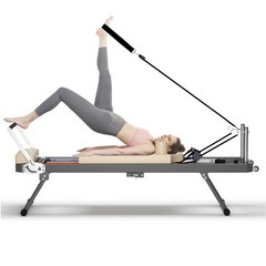 Foldable Pilates Reformer Machine – Home Gym Exercise Equipment