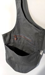 OAK AND REED Crossbody Gray Yoga Bag