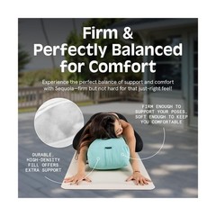 Retrospec Sequoia Meditation Cushion & Yoga Bolster Pillow With… FAST USA SHIP