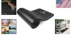Heavy Duty Exercise Mat 71 Inch Long High Density Foam for All Fitness Levels