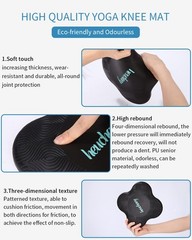 Knee Pillow Yoga 2PCS, Yoga Knee Pad, Non-Slip Yoga Knee Pad Mat, Suitable for…