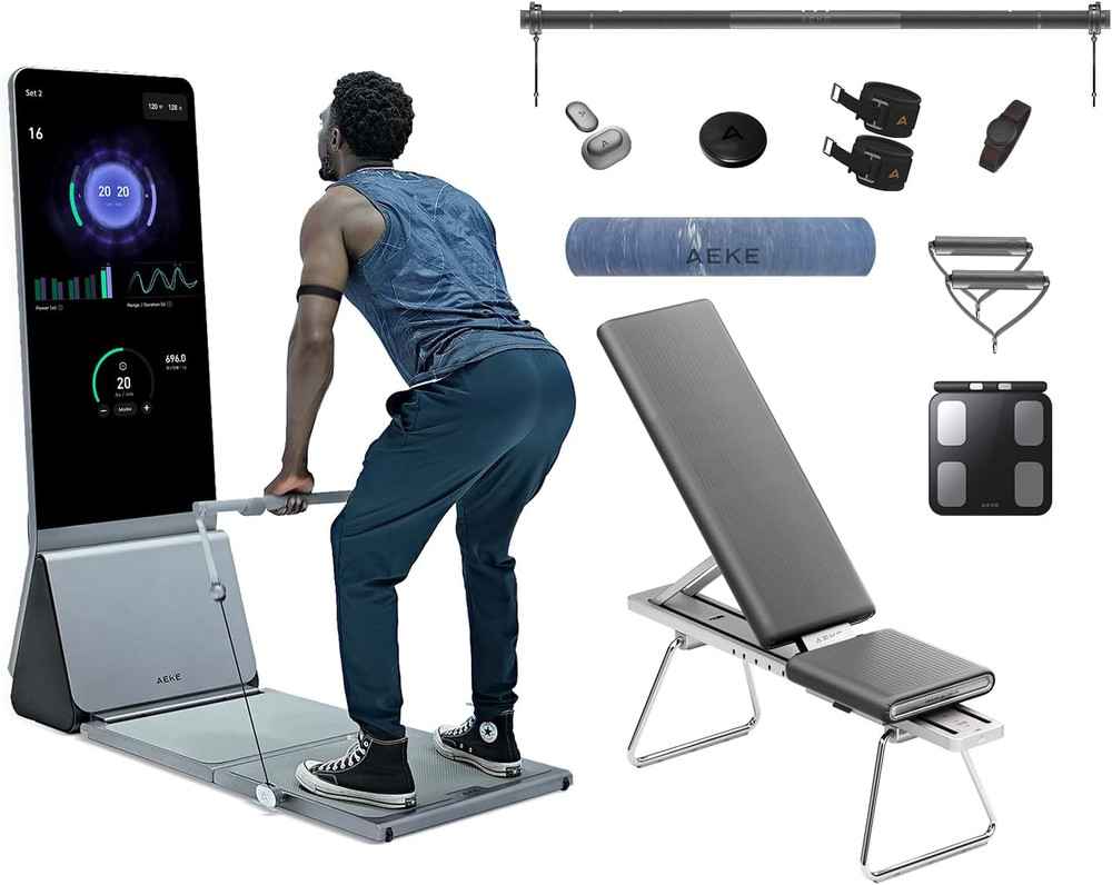 K1 Smart Home Gym System with Yoga Mat – Ultimate Fitness Solution