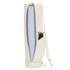 Yoga Mat Bag, Full Zip Cargo Yoga Mat Carrier Bag with Drawstring Water Bottl…