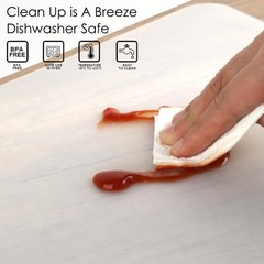 Extra Large Silicone Mat for Kitchen Counter 36″ x 24″ Silicone Table Mat for…