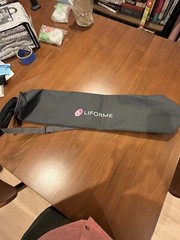 LIFORME Gray Yoga Carry Bag For Yoga Mat (Bag Only) 27”x 6″