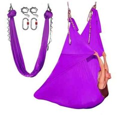 Aerial Yoga Hammock 5.5 Yards Yoga Swing Pilates Silk Anti-gravity Home Fitness