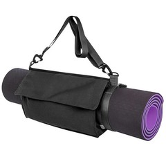 Yoga Mat Bag with Liner Partition Storage Pockets, Oxford Cloth Yoga Pat Carr…