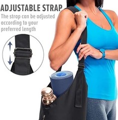 Yoga Mat Bag Carrier for 1/2, 1/3, 1/4-Inches Thick Exercise Yoga Mat, Waterproo