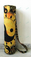 Cotton Mat Handmade Yoga Strap Bag Shoulder Carrier Mandala Hippie Large