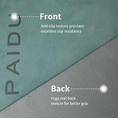 PAIDU Yoga Mat Non Slip Anti-tear,extra thick-2/5 inch（10MM）High R