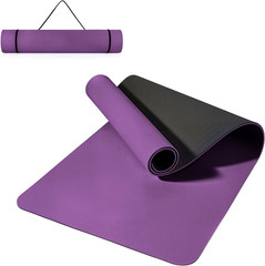 Yoga Mat Non Slip, Pilates Fitness Mats, 72″ X 24″ Extra Width ＆ Thick, Anti-Tea