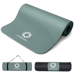 Primasole Thick Yoga Mat, 1/2-Inch Extra 72 x 24 x 0.5 inches, Green