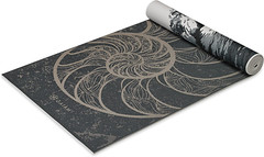 Gaiam Yoga Mat – Premium 6Mm Print Reversible Extra Thick Non Slip Exercise